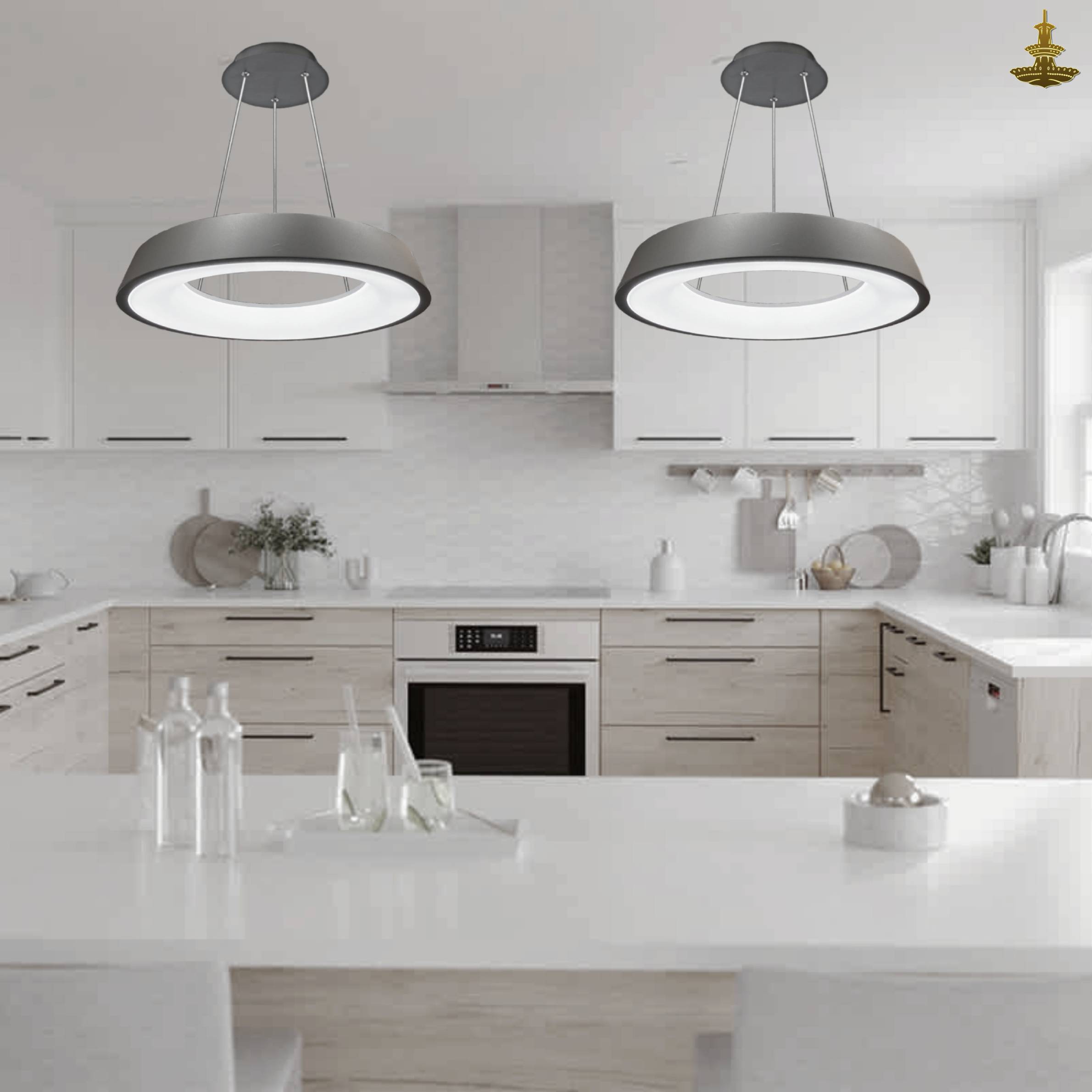 Modern slim chandelier MH7313 - Image